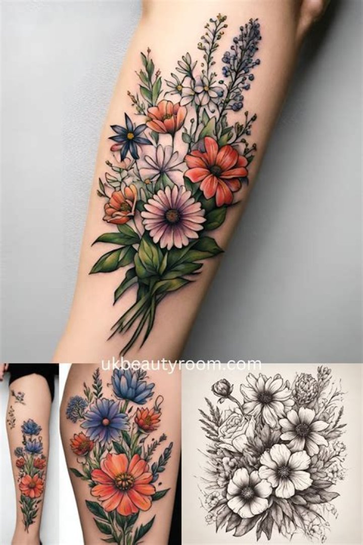Uncover Denver's Enchanting World Of Floral Tattoo Art